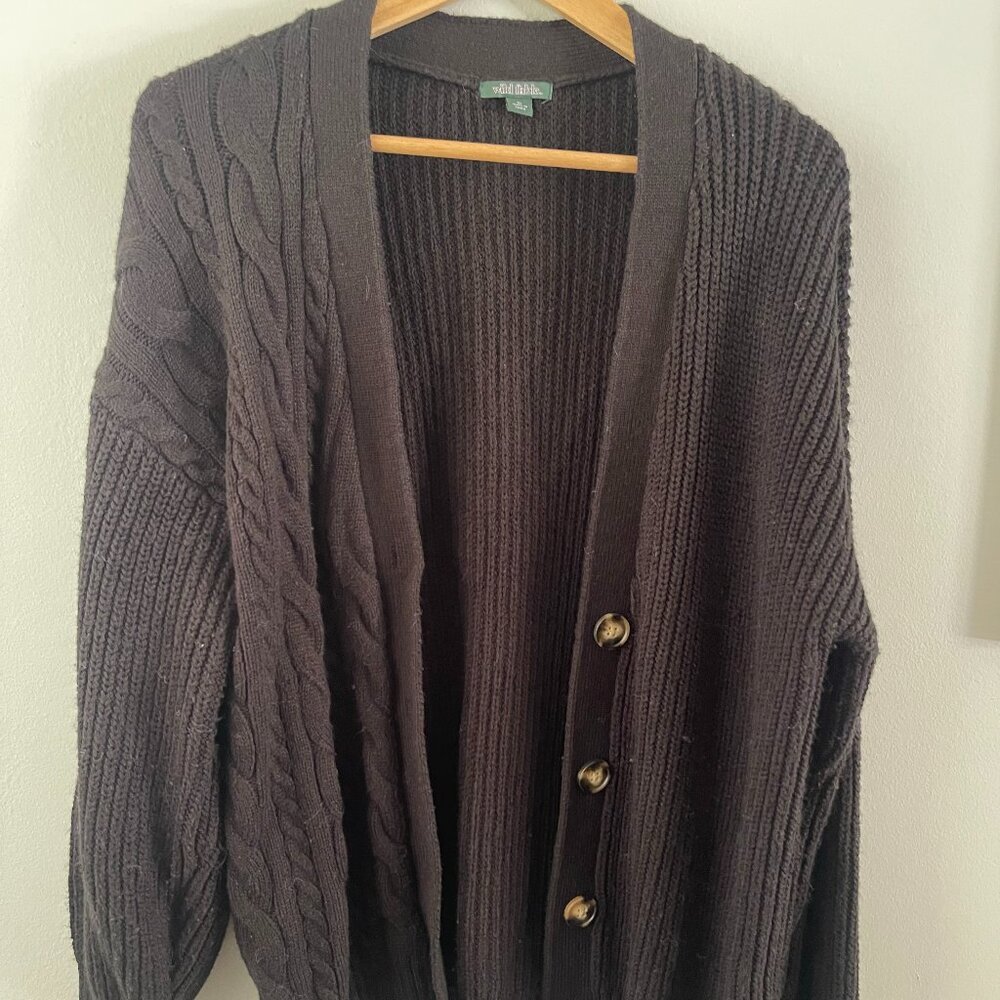 Wild Fable Women’s Black Cardigan
